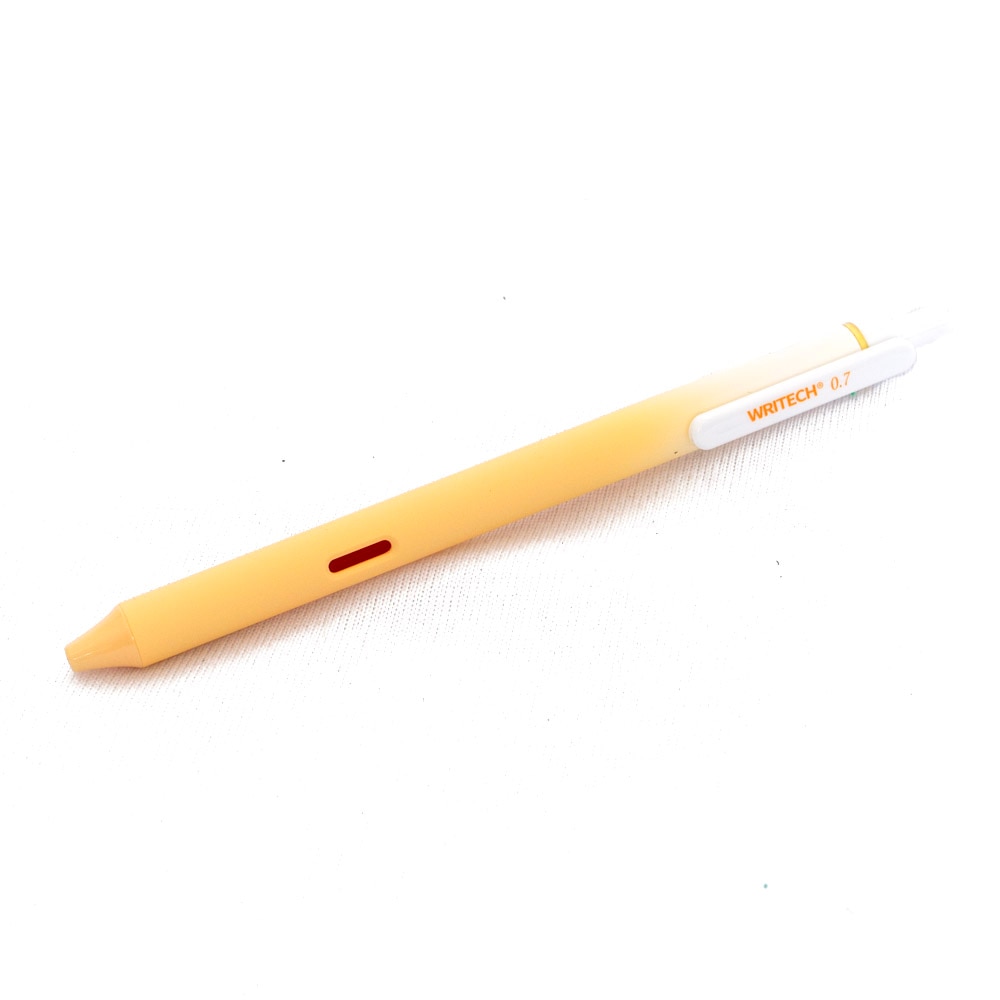 Writech, Pens, Art & School, Ombre, Retractable, 0.7mm, Gel, 834486, Orange